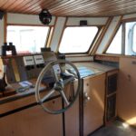 Hitzler-Motoryacht JASMIN (1951) – Deckansicht