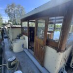 Freycinet-Frachtschiff 38,97 m BONANZA (1957) – Eingang zum Steuerhaus an Deck