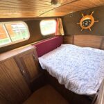 Pénichette Locaboat 930 Sérénité (1981) – Vorschiffskabine mit Doppelbett