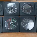 Niederländische Motoryacht Linssen 372 SX LE VOGUE (1992) – Navigationsinstrumente am Armaturenbrett