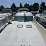 Flusskreuzer Nicols 1100 Lodève (1998) – Vordeck und Windschutzscheibe des Steuerhauses