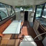 Flusskreuzer Nicols 1100 Lodève (1998) – Salontisch gegenüber der Küche