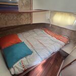 Flusskreuzer Nicols 1100 Lodève (1998) – Doppelkabine mit gemachtem Bett